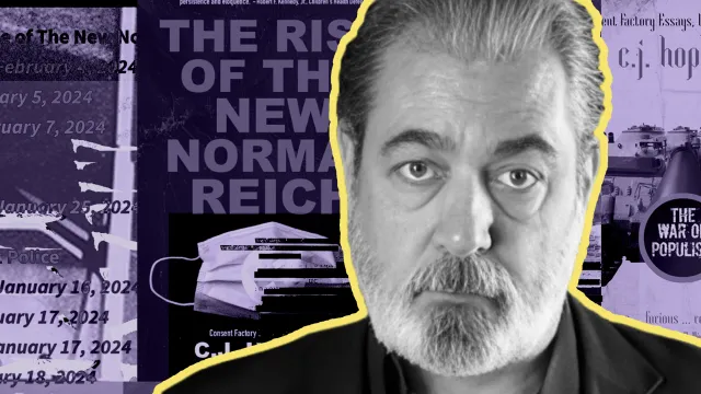 CJ Hopkins compared modern Germany to Nazi Germany. Now he's standing trial.