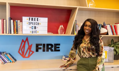 Kim Diei in the FIRE Philadelphia Office